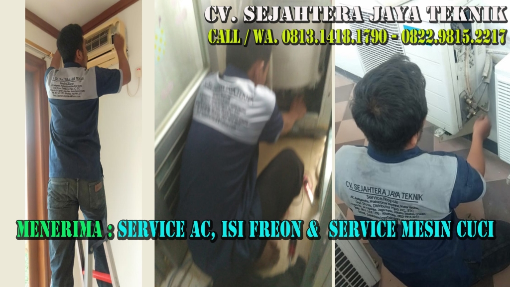 Jasa Service AC di Apartemen Pesona Square Depok – Depok